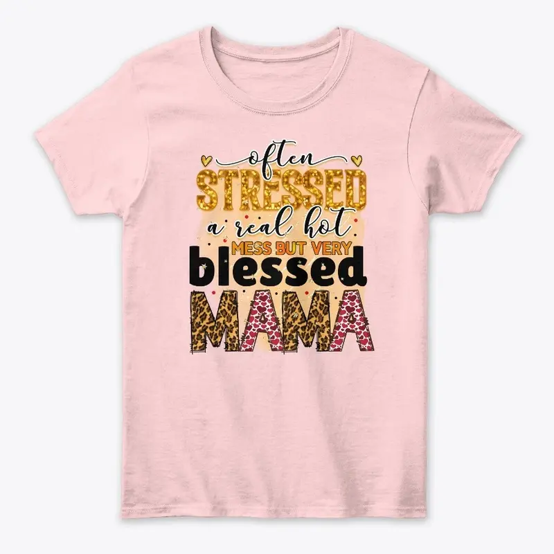 Mom Gifts Stressed & Blessed