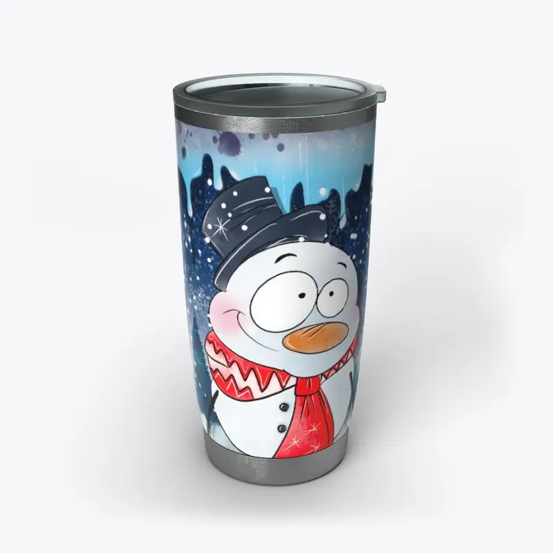 Tumbler Snowman