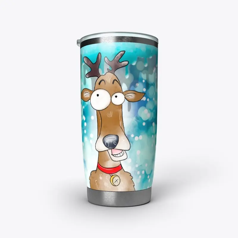 Tumbler Reindeer