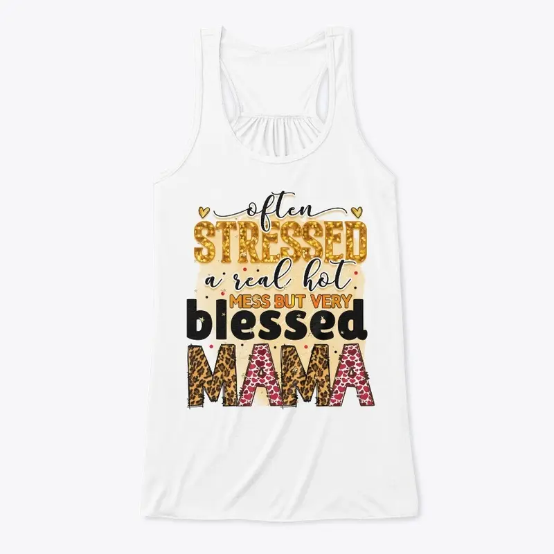 Mom Gifts Stressed & Blessed