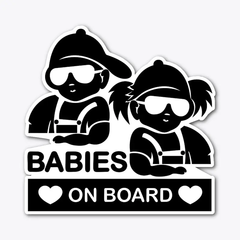 Auto Decal Babies on Board 