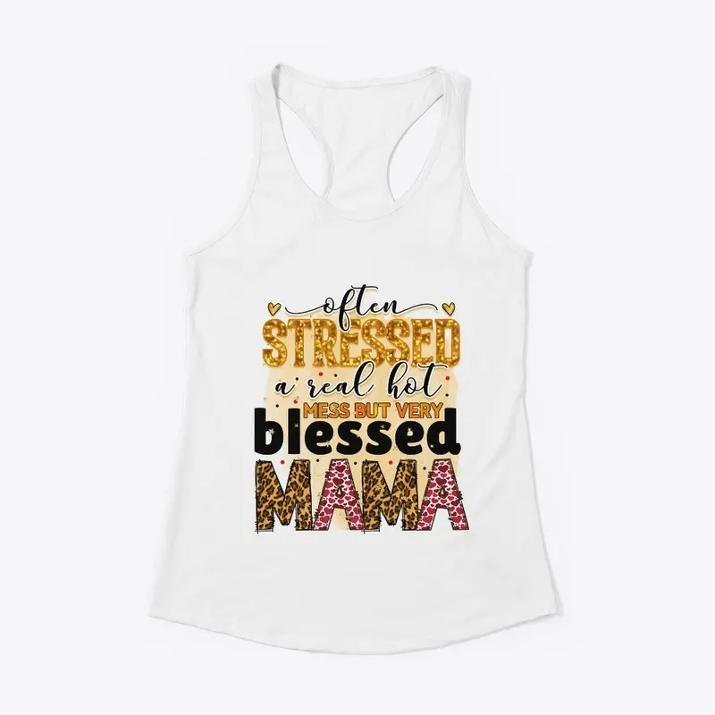 Mom Gifts Stressed & Blessed