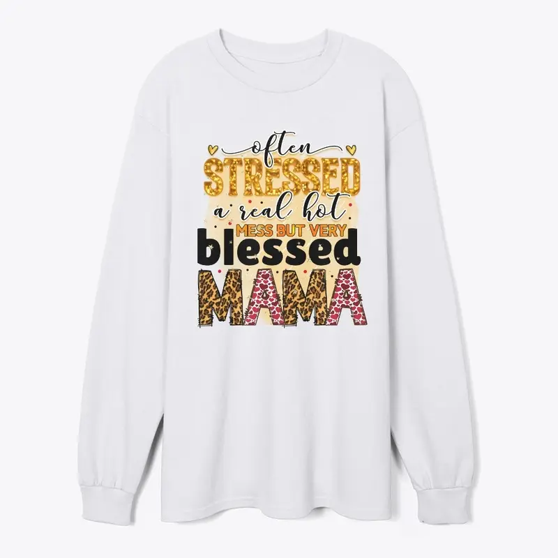 Mom Gifts Stressed & Blessed